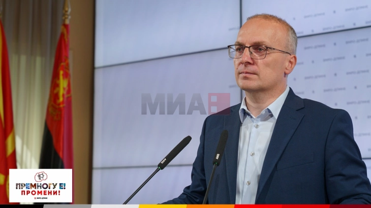Милошоски: СДСМ јасно да каже кој предлог на ВМРО-ДПМНЕ го прифаќа, во спротивно нема потреба од преговори