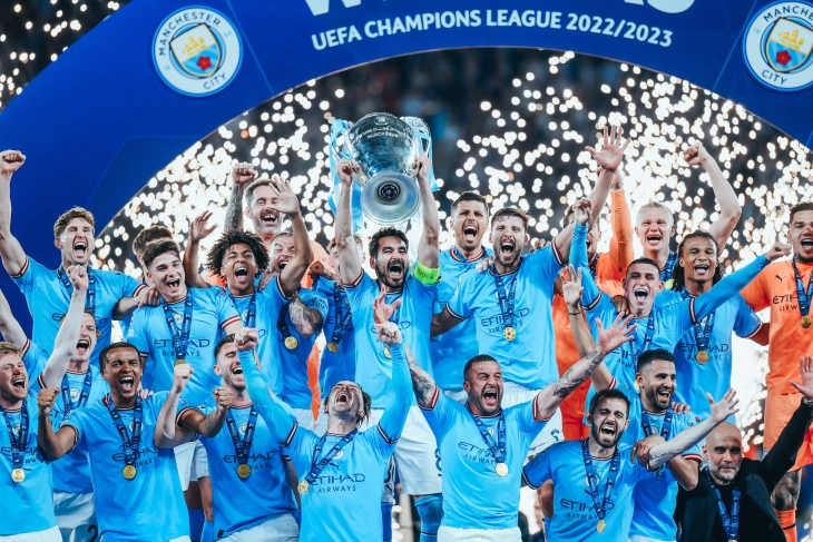 Champions League glory at last for Man City