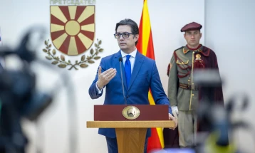 Pendarovski: VMRO-DPMNE demand for delayed enforcement of constitutional amendments is unrealistic
