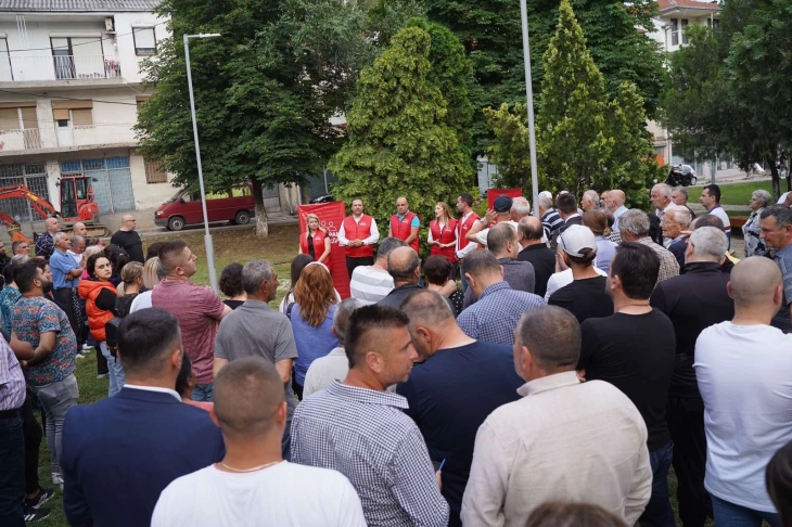 СДСМ: „Рамо до рамо до победа“ со граѓаните на Кочани