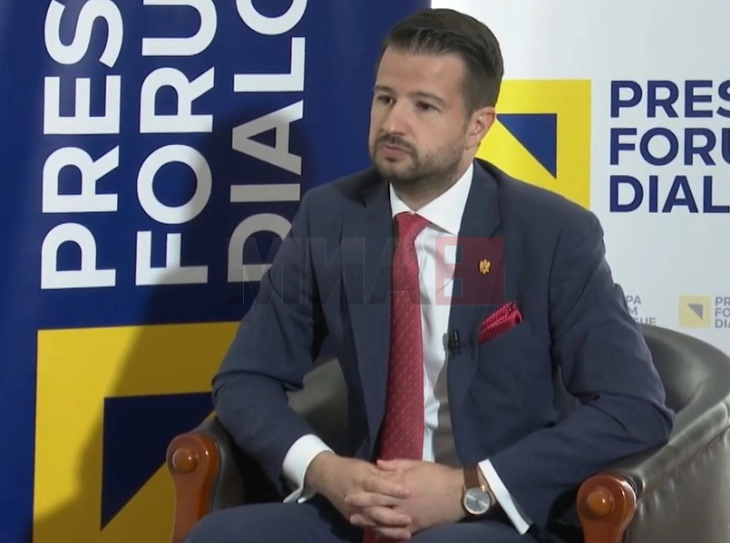 Милатовиќ за МИА: Црна Гора на иста линија со ЕУ - потребни се нови избори во северно Косово