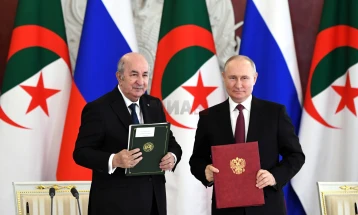 Rusia dhe Algjeria nënshkruan Deklaratën për Thellimin e Partneritetit Strategjik