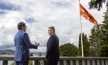 President Pendarovski meets with Croatian President Zoran Milanović