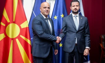 Kovaçevski - Milatoviq: Maqedonia e Veriut dhe Mali i Zi janë shembull i bashkëpunimit të fqinjësisë së mirë dhe kontribuojnë në stabilitetin evropian