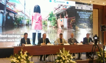 Управувањето со поплавите и развојот на системите за рано предупредување, во фокусот на меѓународната коференција во Скопје