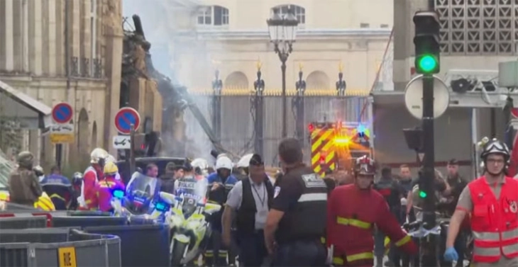 Të paktën 16 të lënduar në zjarrin pas një shpërthimi në Paris