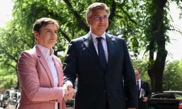 Прва посета на хрватскиот премиер Пленковиќ на Србија