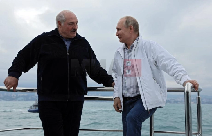 Официјален Минск: Путин му се заблагодари на Лукашенко за завршената работа со групата „Вагнер“