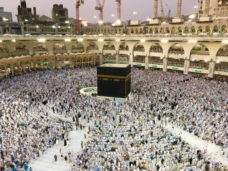 Во Мека денеска почнува аџилакот, еден од петте столба на исламот