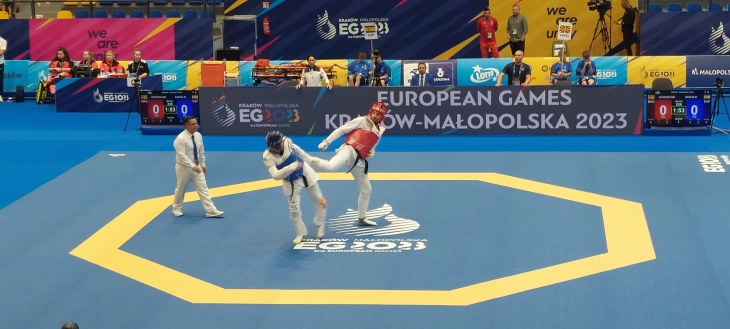 Таеквондистот Георгиевски освои сребро на Европските игри