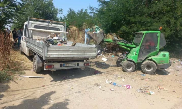 Në prag të Kurban Bajramit janë mbledhur 130 metër kub mbetje nga deponitë ilegale në Çair, Butel, Shuto Orizare dhe Gazi Babë