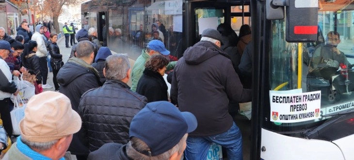 Локалната власт во Куманово размислува да ја продолжи мерката бесплатен автобуски превоз