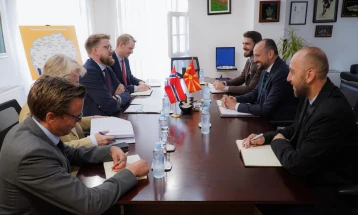 Deputy PM Bytyqi meets with Norwegian MFA’s State Secretary, Eivind Vad Petersson