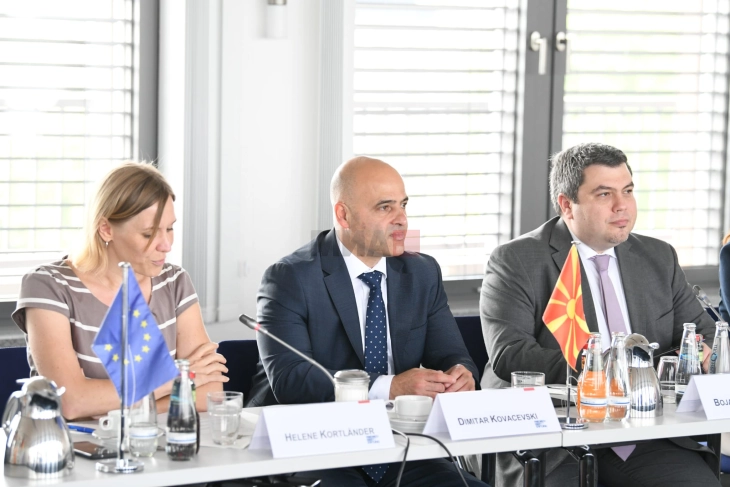 Kovaçevski: Integrimi evropian i Maqedonisë së Veriut është i rëndësishëm për zhvillimin social dhe ekonomik të vendit
