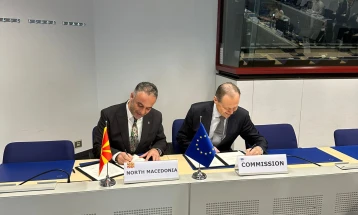 Minister Aliu signs Digital Europe 2021-2027 partnership agreement with EU