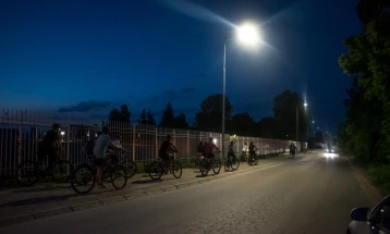 Ново улично осветлување во битолската населба Долно Оризари