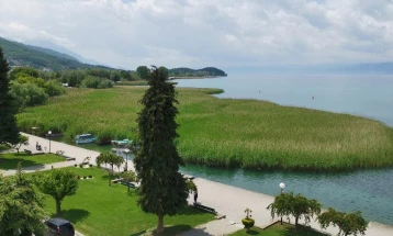 Niveli i ujit në Liqenin e Ohrit sërish mbi mesataren