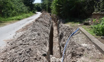 Почна изградбата на воводна мрежа во штипската викенд населба „Суитлак“