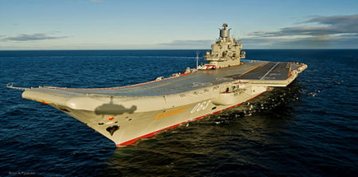 Русите планираат да го вратат во служба  носачот на авиони „Адмирал Кузњецов“