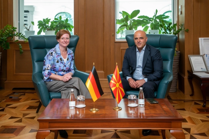 Kovachevski – Drexler: Strong partnership between N. Macedonia and Germany, greater joint successes yet to come