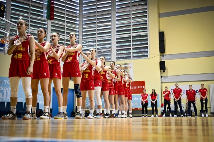 Македонските јуниорки поразени од Данска на ЕП во кошарка