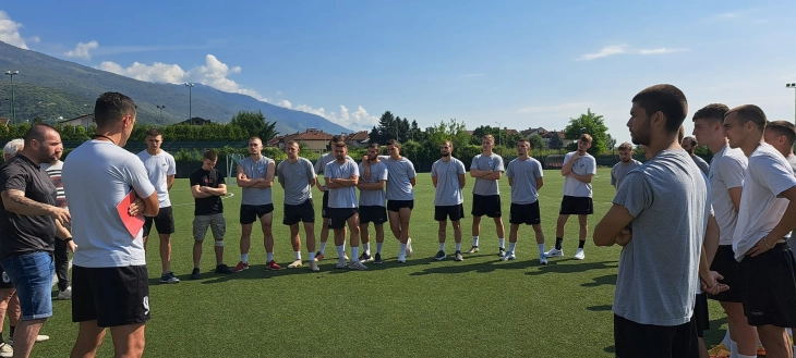 Тетекс со новиот тренер Радески ги почна подготовките за новата сезона