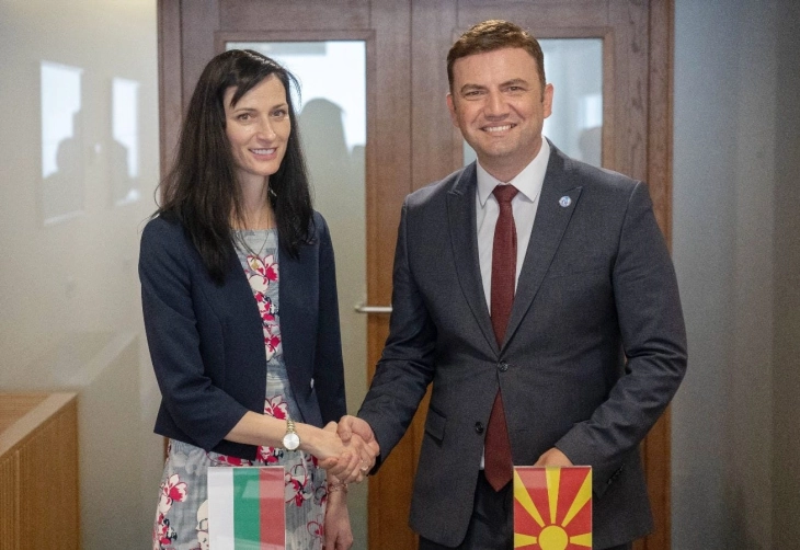 Osmani – Gabriel first meeting: Perspectives being created for more intensive political dialogue between North Macedonia and Bulgaria