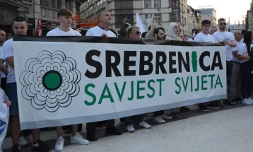 March for Srebrenica: Horrific crime to never happen again