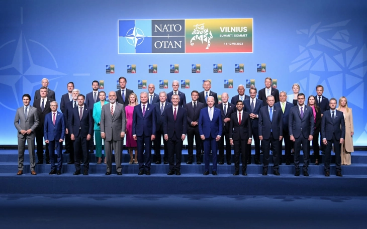 Takimi konstituiv i Këshillit NATO-Ukrainë në Vilnus, Kovaçevski e vlerësoi Samitin si një mundësi unike për të demonstruar unitetin e anëtarëve
