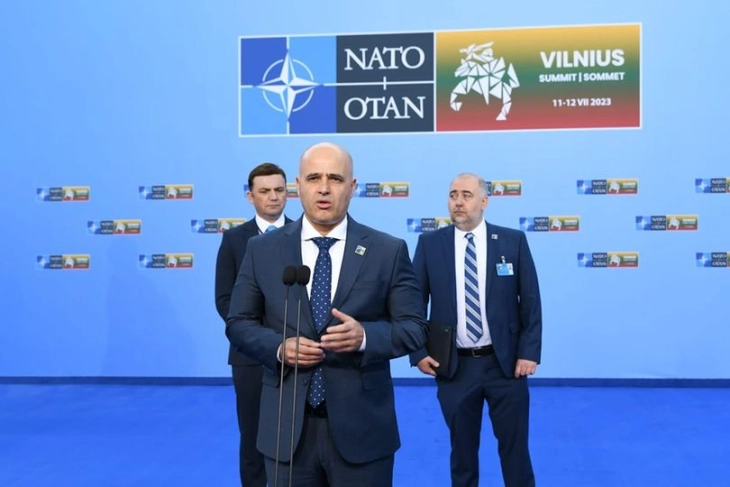 Kovaçevski nga Vilnus: Siguria dhe stabiliteti i Ballkanit Perëndimor varet nga integrimi i shpejtë euroatlantik i rajonit