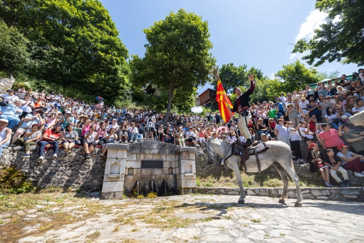 President, First Lady attend traditional Galichnik Wedding