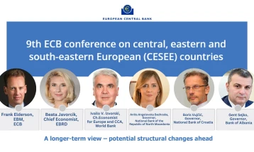 Ангеловска-Бежоска на конференција на ЕЦБ: Повисок економски раст на земјите од Западен Балкан со повисока трговска и финансиска интеграција
