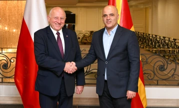 Ковачевски – Гжелчик: Неповторлив е моментумот за европерспективите, гласна и силна поддршка од Полска за следниот чекор