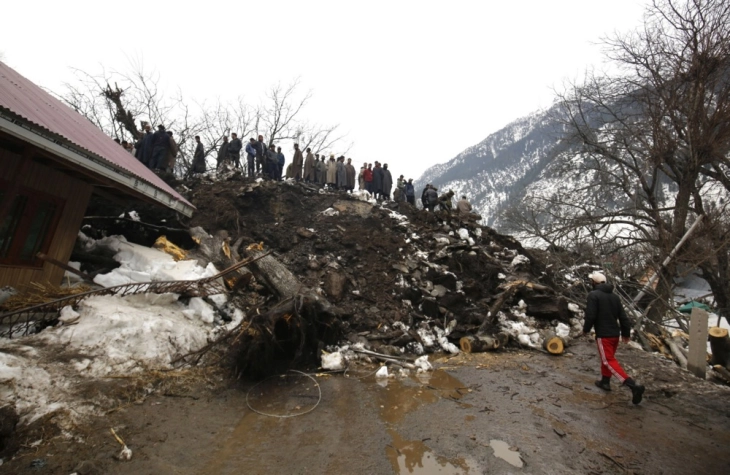 Landslide in India kills at least four people