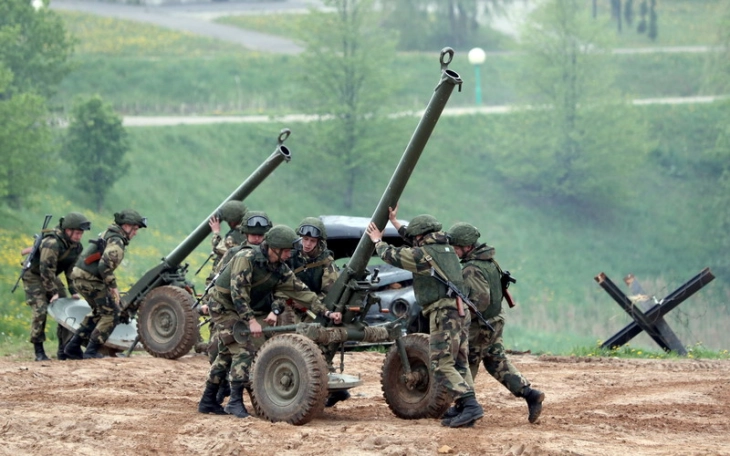 Armata bjelloruse po kryen stërvitje me mercenarët e grupit 