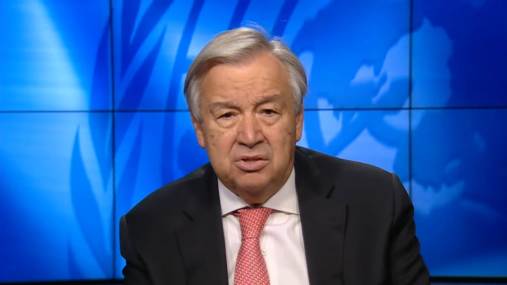 UN chief criticizes Russian attacks on Odessa's port