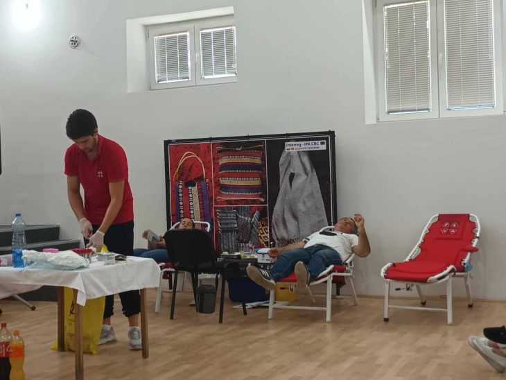 Крводарителска акција во Општина Старо Нагоричане