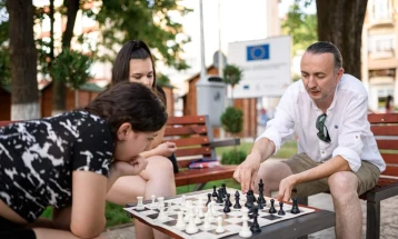 Пријателски шаховски турнир за млади во Крива Паланка
