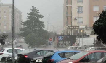 Ново невреме над Србија со силен ветер, дожд и град