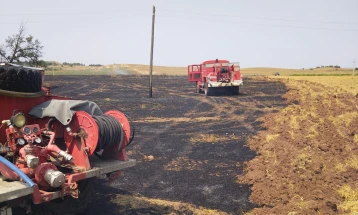 Disa zjarre mbrëmë në rajonin e Kumanovës