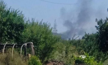 Повторно запалена депонијата Острец во Делчево