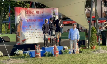 Дуковска прва, Гроздановска втора на коњичкиот турнир Србија опен
