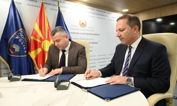 Спасовски и Богданоски потпишаа Меморандум за соработка меѓу МВР и Воената академија „Генерал Михаило Апостолски“