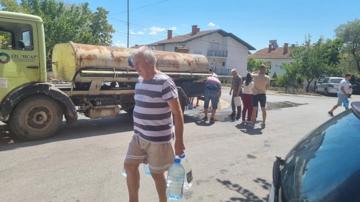 Водоснабдувањето на високите зони на Штип ќе се нормализира во текот на вечерните часови