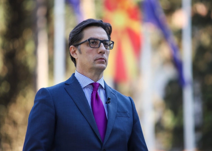 Pendarovski sends Republic Day message:  Let's unite for the future of young people and build a European, not an emigrant, Macedonian state together