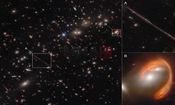 Телескопот „Џејмс Веб“ ја сними смртта на една ѕвезда