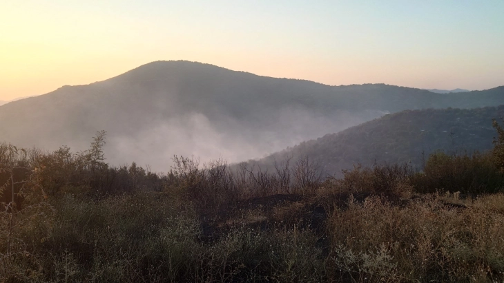 Bogdanci fire extinguished after destroying 350 hectares of scrubland