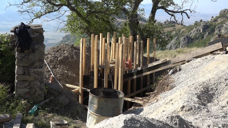 Се гради водоводот на Трескавец, со проект ќе се заштитува Црквата