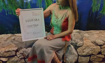 Изабела Новотни ја доби наградата „Големата повелба на Леотар“