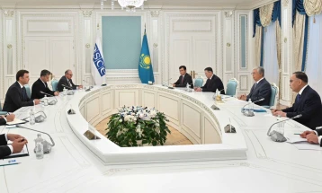Османи-Токајев: ОБСЕ останува единствена платформа за дијалог и покрај безбедносните предизвици